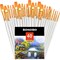 Paint Brushes Set, 4 Pack 40 Pcs round Pointed Tip Paintbrushes Nylon Hair Artist Acrylic Paint Brushes for Acrylic Oil Watercolor, Face Nail Art, Miniature Detailing & Rock Painting, White
